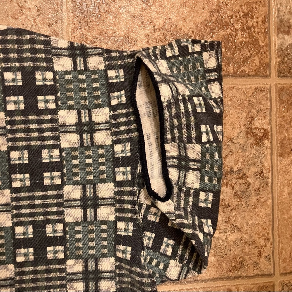 Vintage Point Zero Mens Large Patchwork Pattern S… - image 6